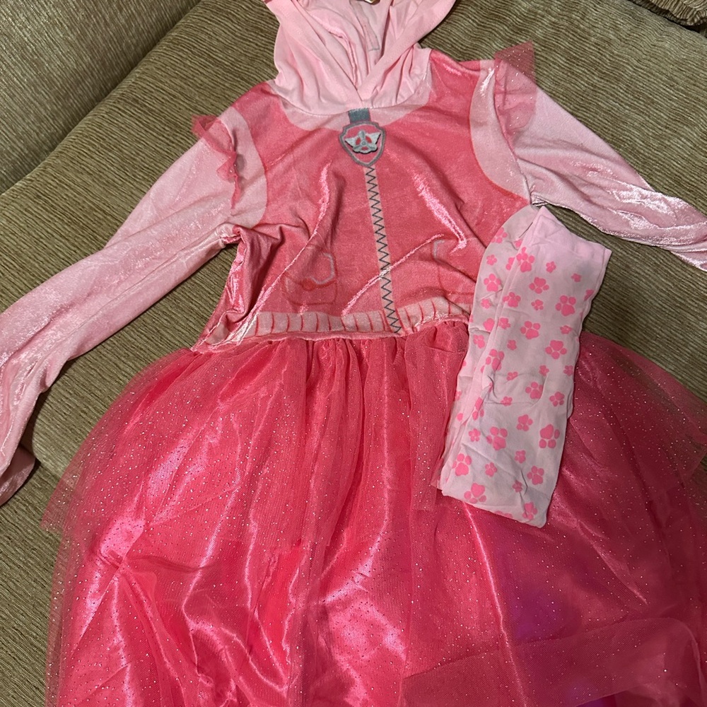 Pink Paw Patrol Kids Costume